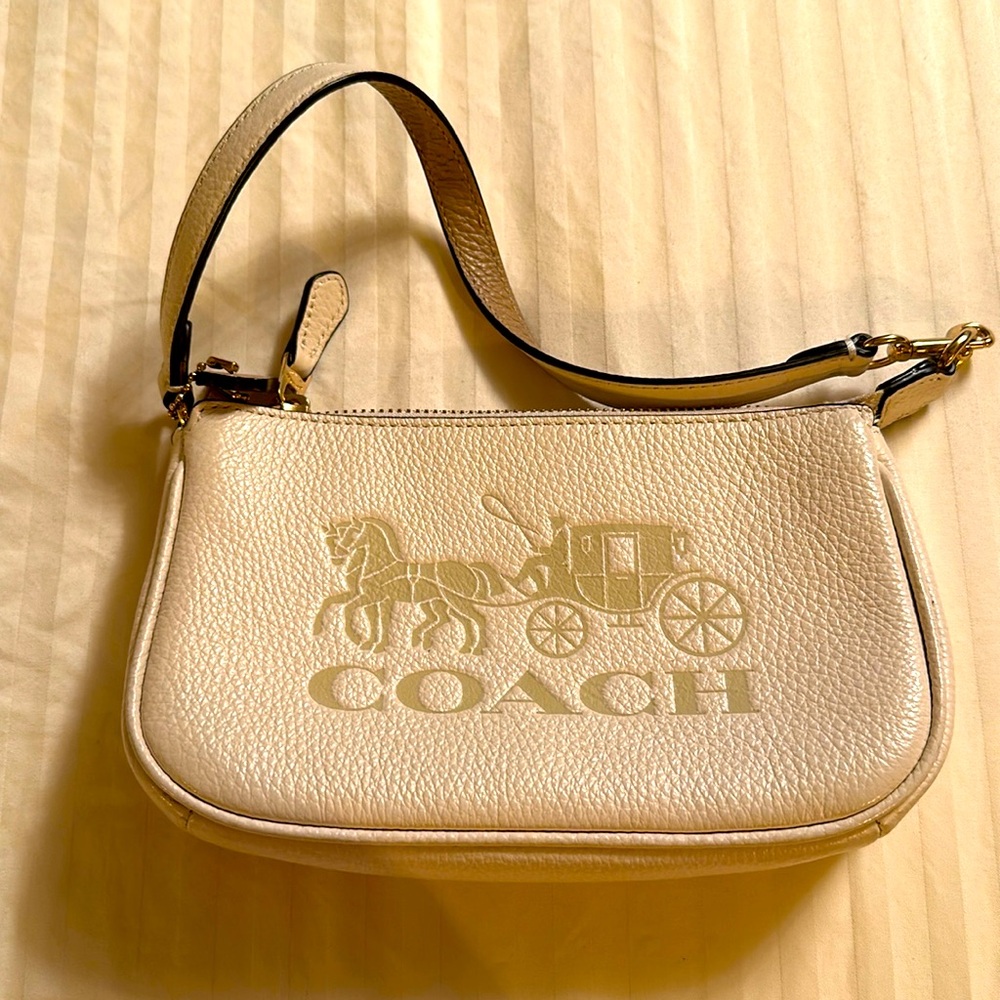 Coach Nolita 19 with Horse and Carriage c4653 Handbag Small Convertible Strap